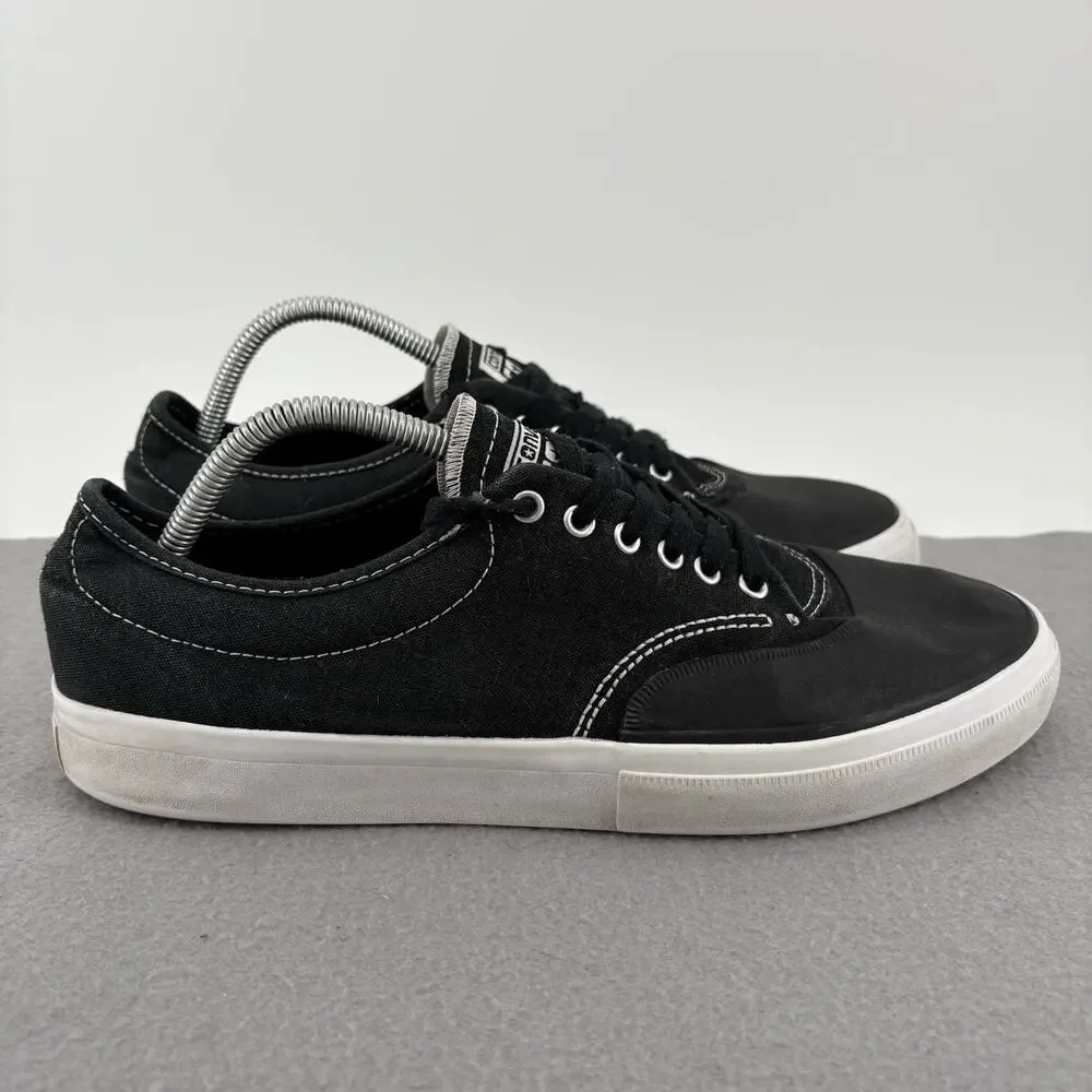 Converse Crimson Core Canvas OX Black Sneakers SZ 11.5 153465C Skate Shoes - Picture 8 of 16